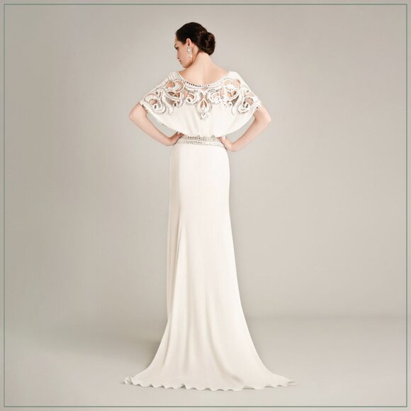 Temperley London Dresses & Skirts - $6900 Temperley London Jean Crystal Embellished Art Deco Runway Bridal Gown